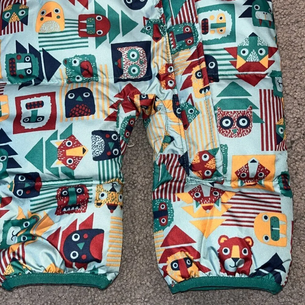 COLUMBIA SNUGGLY BUNNY BUNTING DOWN INSULATED WATER RESISTANT SNOWSUIT 3-6months